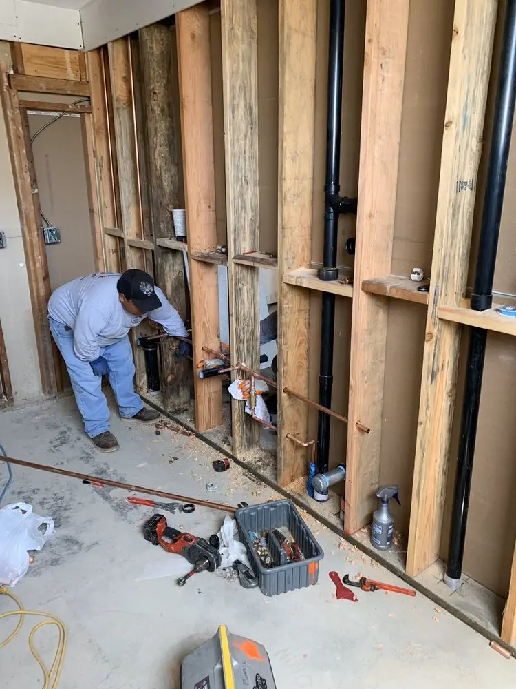 Commercial rough-in plumbing for Trenchless Sewer Repair in Castle Rock